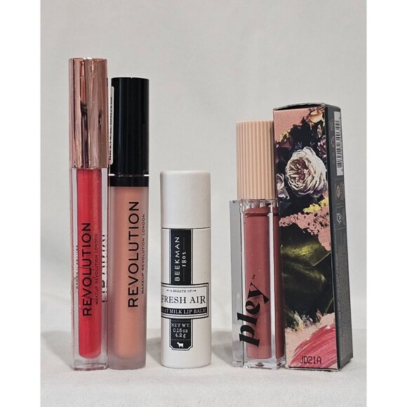 Beckman,  Revolution and play liquid lipstick/lip gloss bundle - Picture 1 of 1